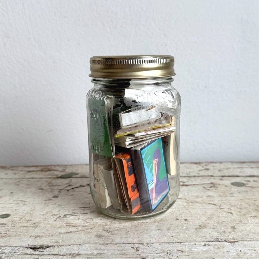 Vintage Matchbook Lot Bernardin Mason Jar Las Vegas Casinos Hotels Aviation